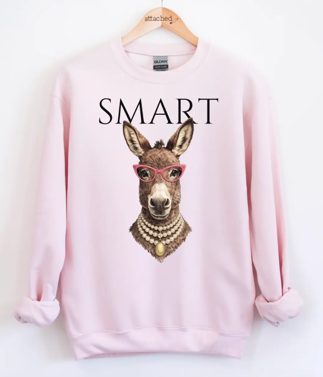 Smart Donkey Graphic Top