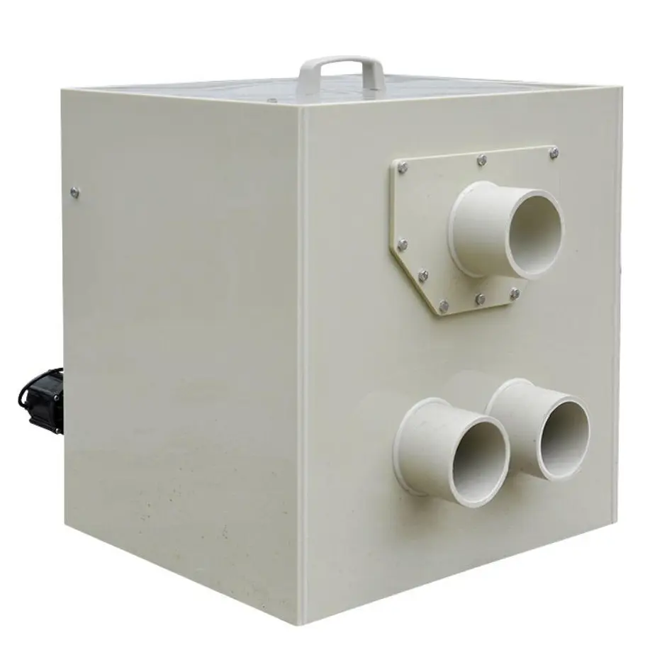Pond Submerged Macro Drum Filter Koi Pond 35 Tons 9,400 GPH Water, Automatic, Koi Pond Compatible, Filtration