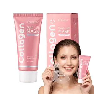 3pcs Wrapping Mask Collagen Overnight Peel Off Facial Mask | Elasticity & Hydration Care, Reduces Sagging & Dullness | Hydrolyzed Collagen For Glowing Skin |  Skin Care, 2.12 fl.oz