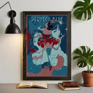 Perfect Blue Anime Poster, Waterproof Print, Anime Fan Gift,Unframed - NO FRAME