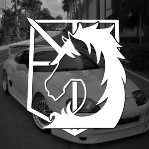 Unicorn , CARTOON Stickers, Japanese TITAN, High quality sticker for cars trucks motorcycles &laptops! for your car décor