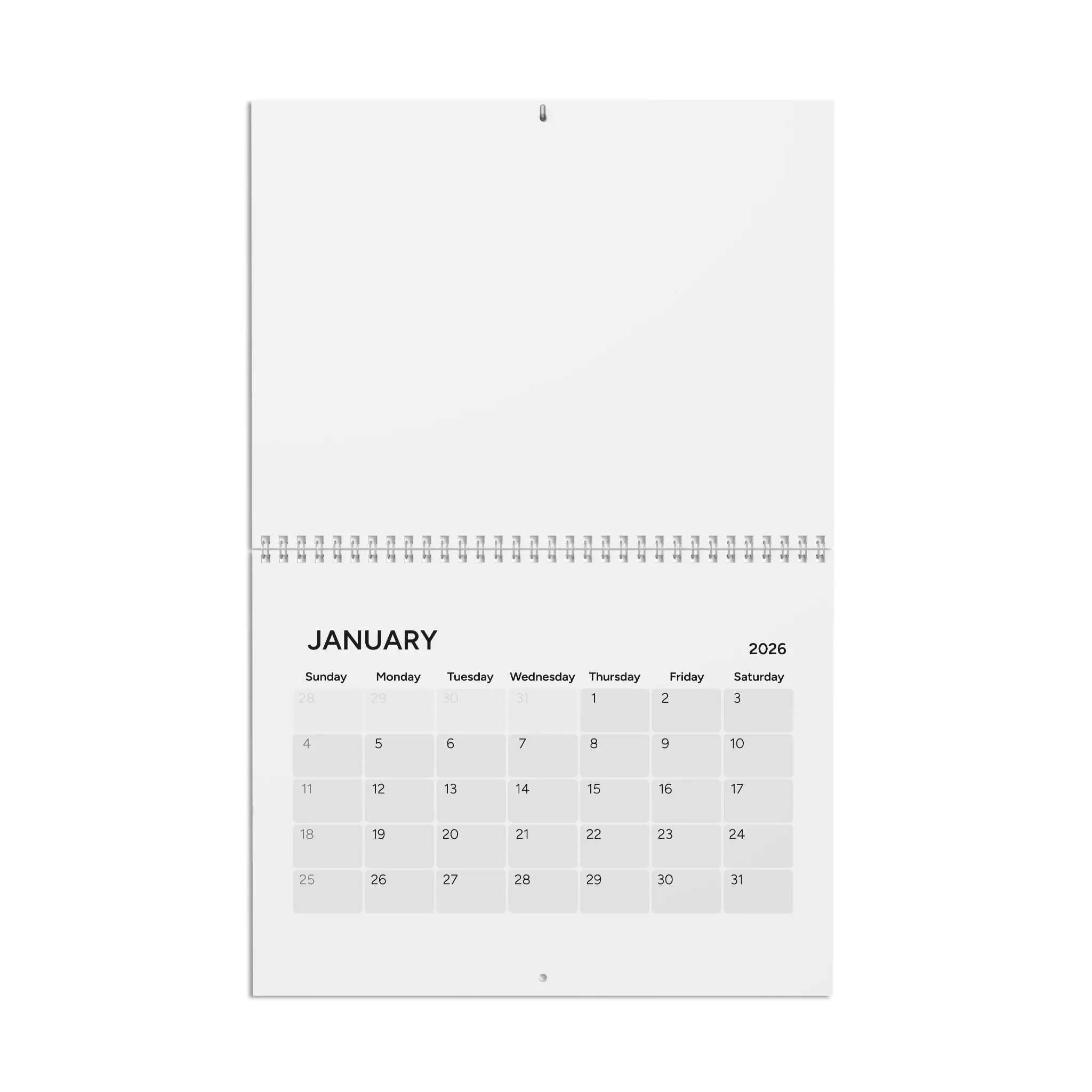 2026 Wall Calendar — The Writehood Literary Desk Calendar