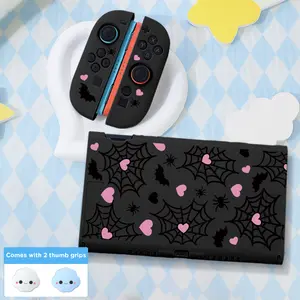 Suitable for Nintendo Switch 2 game console accessories, Console Controller Accessories, TPU soft case,comes with 2 thumb joystick caps,drop-proof and scratch-resistant,removable protective cover,2025 new style,light and soft shell,Christmas Gift