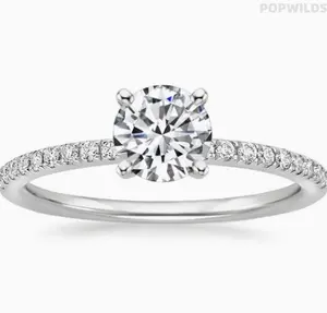 Sleek Minimalist Zircon Ring - Versatile Costume Jewelry for Daily Wear, Dates - Sparkling Accents for Timeless Elegance, Style-Upgrading Staple