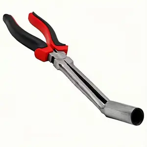 Car Spark Plug Wire Removal Pliers Tool,High Voltage Cylinder Cable Removal Clamp Tool,Spark Plug Boot Removal Tool,Safely Remove Ignition Boots in Tight Engine Spaces,Prevents Broken Wires and Sore Knuckles,Protects Boots from Damage During Repair