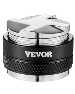 【Summervibes】VEVOR Coffee Distributor 53mm,  , 2-in-1 Adjustable Espresso Distributor with Fan-Shaped Base, Coffee Distributor 304 Stainless Steel with Easy-to-Disassemble Design