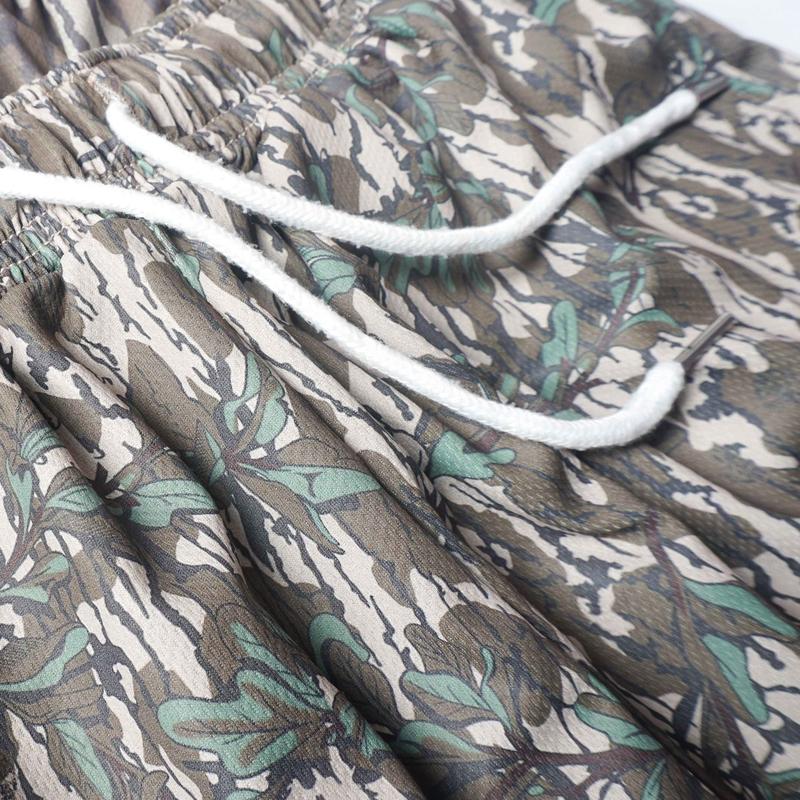 Pack 3 Camo Hunting Season Shorts  - 5 Inch Inseam Camo Mesh Design for Men & Women Ideal Gym Wear Streetwear Running wear & Gifts Breathable & Comfortable