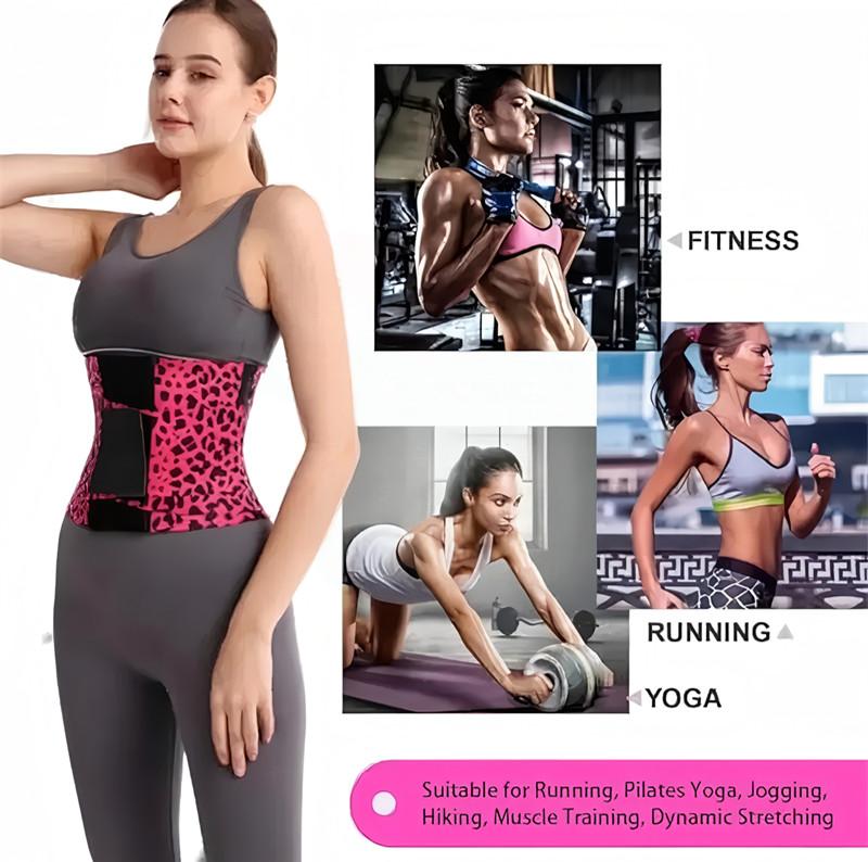 Women's Sheath Waist Trainer Body Shaper Flat Belly Cincher Sweat Workout Girdle Hot Modeling Belt Corset for Enhanced Shape & Support