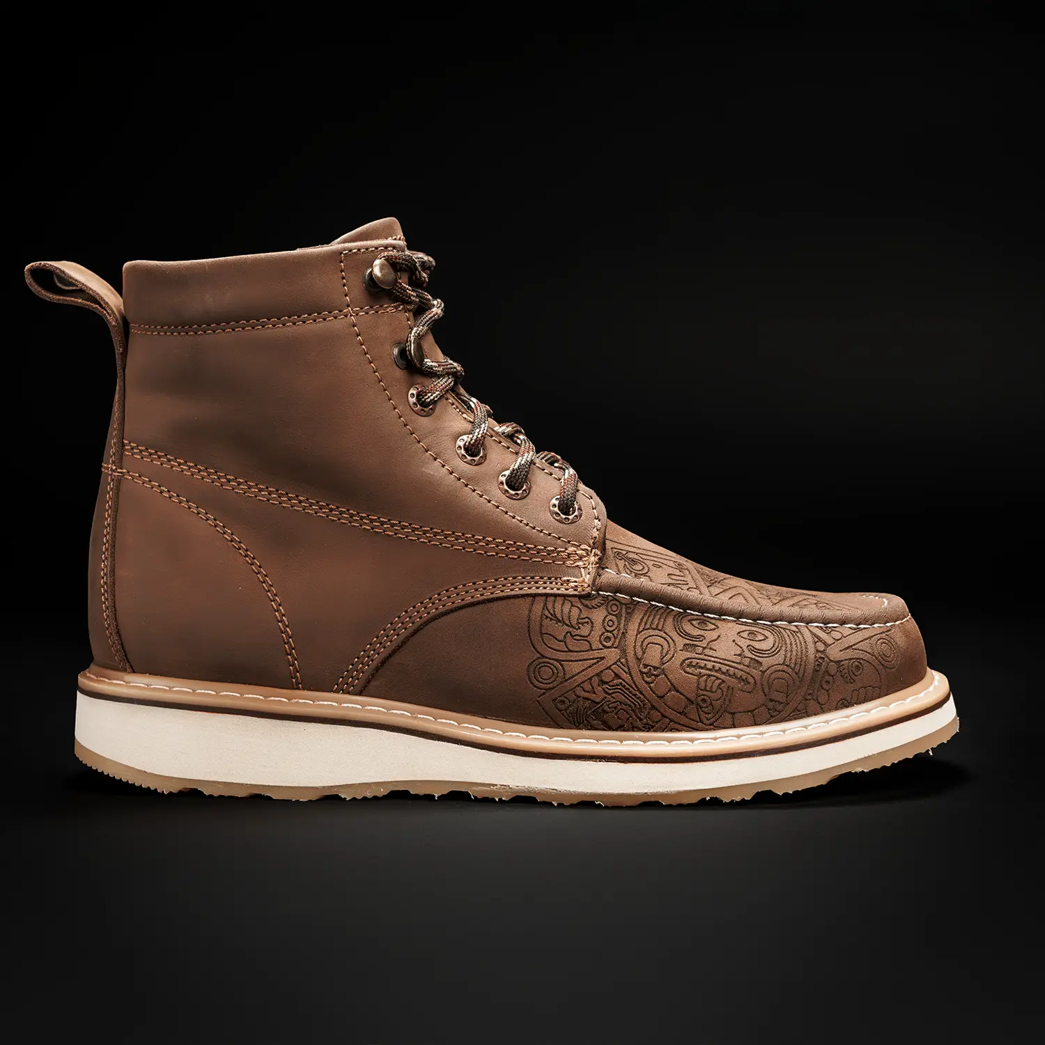 HAMMER Original Raza Azteca Moc Toe Work Boot - TikTok Shop