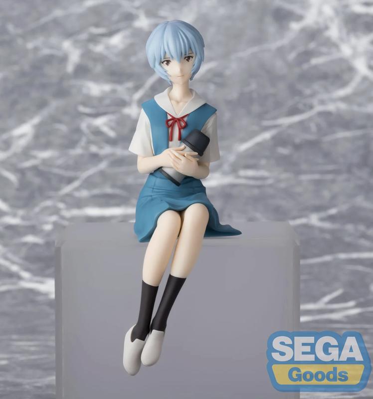 Rebuild of Evangelion Rei Ayanami Premium Perching Figure