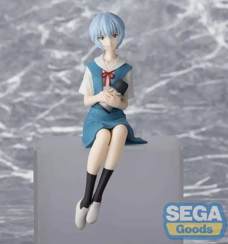 Rebuild of Evangelion Rei Ayanami Premium Perching Figure