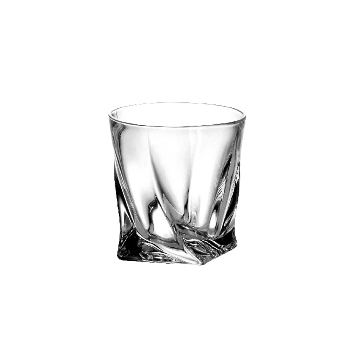 212 MAIN European Glass Shot Glass - 1.85oz Crystalline, Dishwashable Stylish Drinkware for Everyday Kitchen Use (Model 97525)
