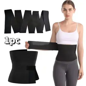 Multi-Specification Sports Compression Waist Cincher, Postpartum Belly Control, Unisex Yoga Fitness, Extended Adjustable Elastic Belt, Slimming Waistband