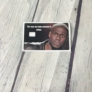 Kev account credit cards skin sticker decal