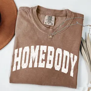 Homebody Shirt, Comfort Colors Homebody T-shirt, Vintage shirt, Loungewear, Graphic Tee, Homebody, Stay at home, Work from home, Cozy shirt