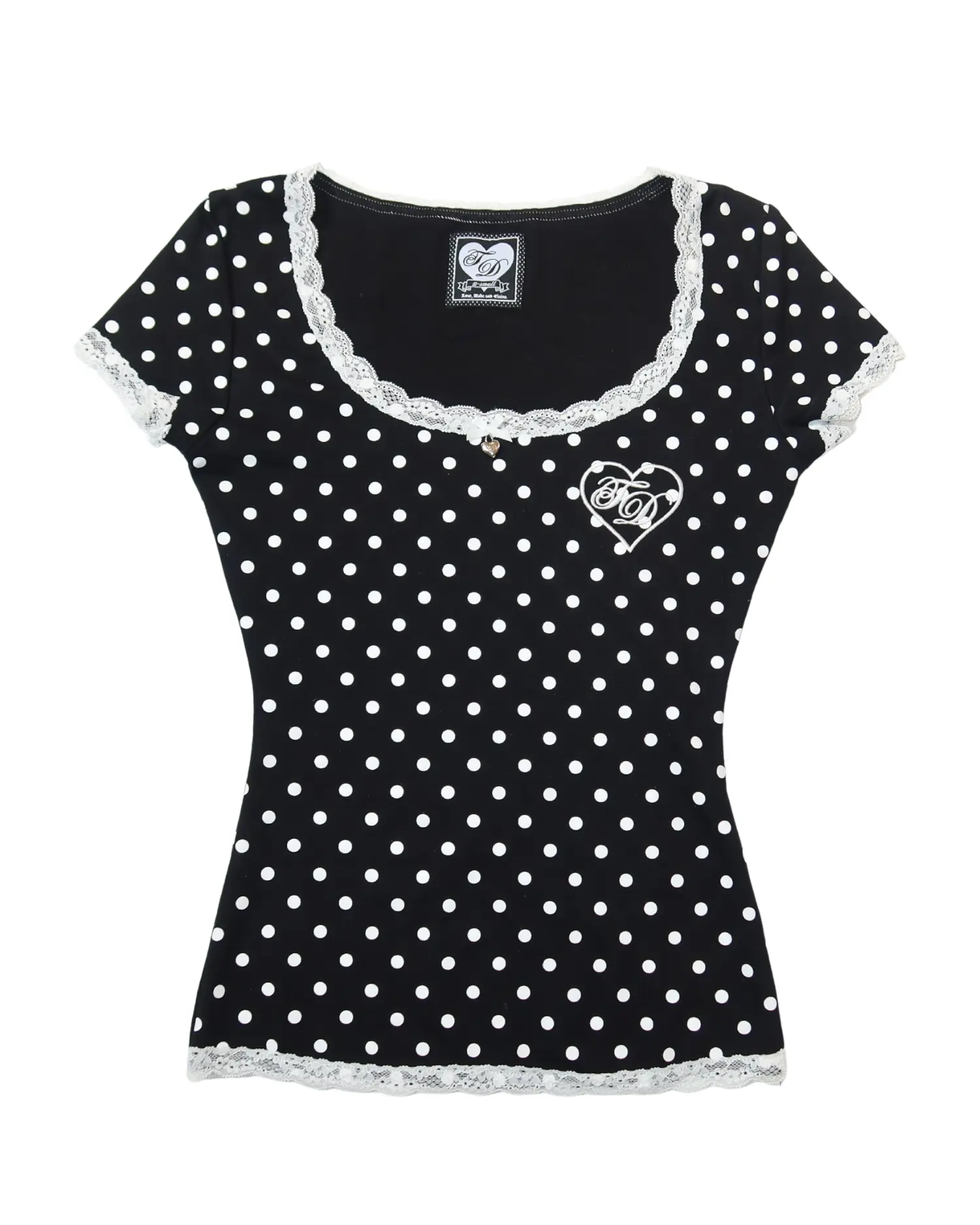 Frenchie Blair Scoop Neck Shirt
