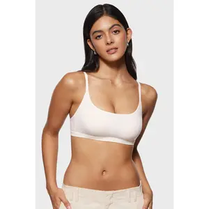 INLYRIC Women's Inbarely Bralettes Cami Bras No Underwire Wireless Seamless Unlined Comfort Sports Bra