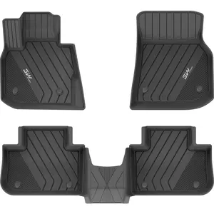 3W Seat Back Protector BMW X3 2011-2026 TPE All Weather Backrest Mats