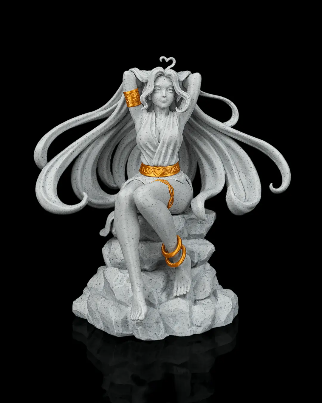 Greek Goddess Aphrodite Statue, Lightweight Smooth Desk Sculpture, Home Decor Fine Art Display, Ideal Gift for Home Supplies Enthusiasts
