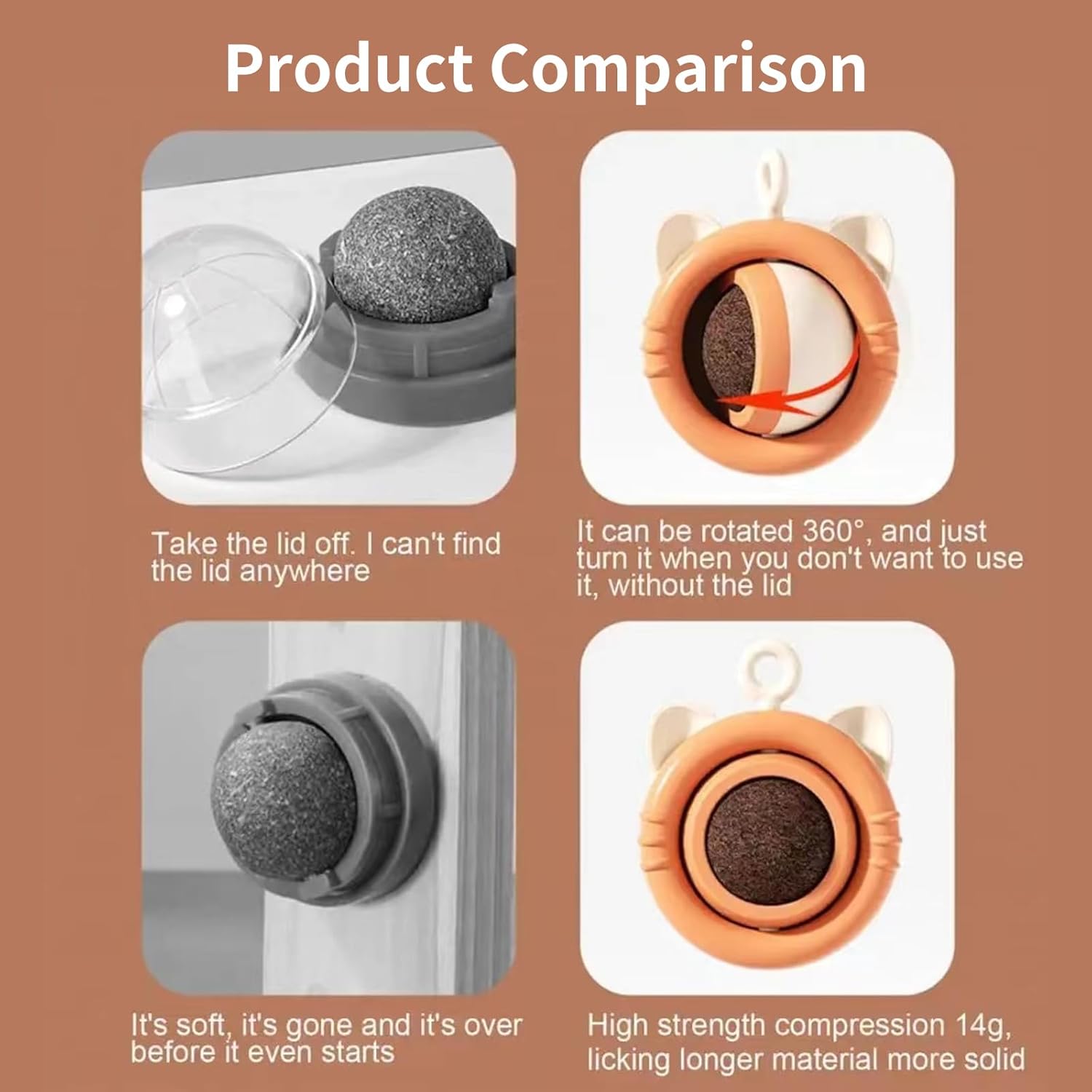 Viral Smart Cat Ball + 4 Toys! 5-in-1 Interactive Bundle with Laser & Catnip Viral Smart Cat Ball + 4 Toys! 5-in-1 Interactive Bundle with Laser & Catnip