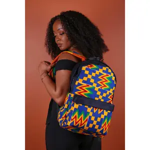 Ashantee African Print BackPack