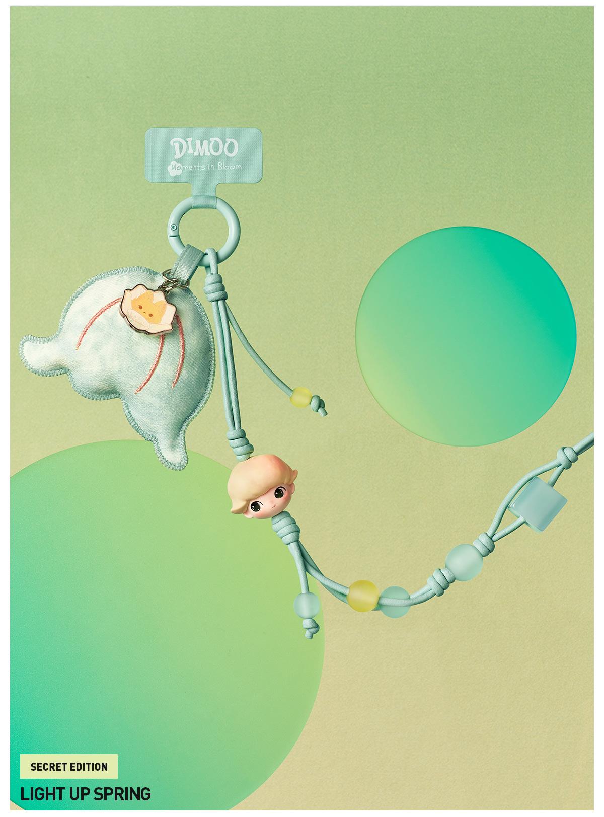 POP MART DIMOO Moments in Bloom Series-Decorative Charm Blind Box-4.0