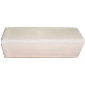 TalaMex Mexican White Talavera Clay V-Cap 6 in.