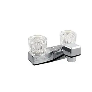 LDR  1.5 GPM Chrome Dual Handle without Pop Up Lavatory Faucet