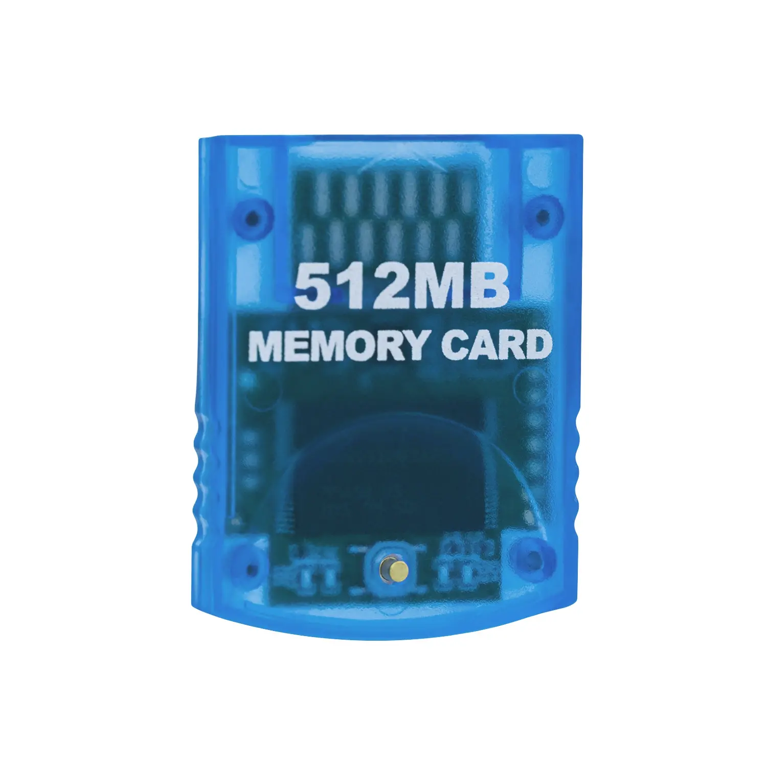 Mcbazel 512MB Gamecube Memory Card - High-Speed, Easy-to-Use Console Accessory with Button Press Function, 4x128MB Parts, Real 8192 Blocks, RVL-001 Compatible, for Saving Game Data on Gamecube & Wii Console