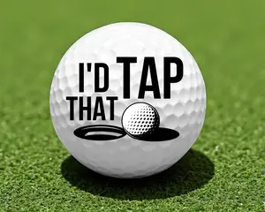 Funny Golf Balls, Id Tap That, Funny Golf Gifts for Men, Boyfriend Golf Gift, Husband Golf Gift, Golf Gifts for Him, Golf Anniversary Gifts