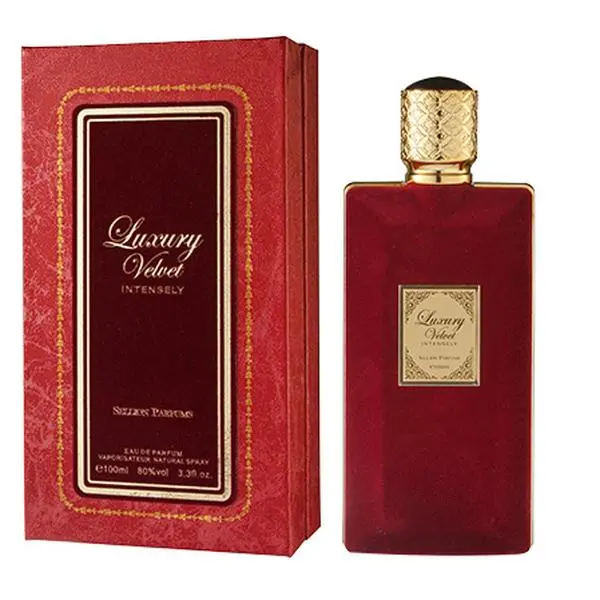 Women's Luxury Velvet Eau de Parfum (Edp Fragrance) - 3.3 fl oz (100ml) Alcohol-Base Floral Fruity Floral Scents, Hypoallergenic Signature Scent for Adults' Daily Wear, 60-Month Long-Lasting Beauty Product Single Item, Floral Sweet Perfume