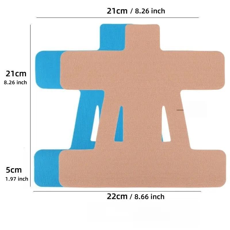 10/20 PCS Pre-Cut Kinesiotape Sports Tapes for Shoulder Pain Relief & Support, Waterproof Breathable Elastic Tape for Athletes to Enhance Muscle Elasticity, Athlete