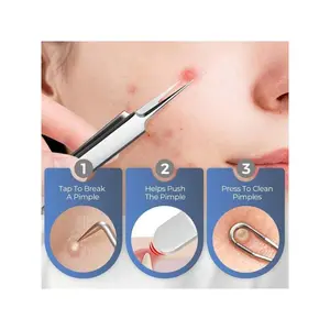 Blackhead Remover,Pimple Extractor,Pore Extractor,Comedone Extractor Tool–Precise&Skin-Friendly,Safe For Sensitive Skin,Deep Pore Cleansing,Essential Skincare Tool For Home Use (Content 8-Piece Set)