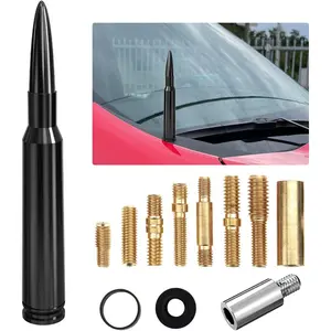 Car Truck Bullet Antenna for GM Chevy Silverado 1500 2500 3500 HD Avalanche GMC Sierra 1500 2500 3500 Denali Heavy Duty Pickup Trucks Accessories super duty universal car antenna replacement car accessories