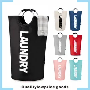 Breathable Mesh Collapsible Laundry Bin - 90L Extra Large Hamper with Reinforced Base for Gym Clothes & Baby Laundry, No Mold Mildew