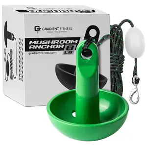 Gradient Fitness Kayak Anchor | Paddle Board Anchor, Small Boat and Canoe Anchors, Jet Ski Anchor, Jetski Accessory, PWC Anchor, Kayak Anchor Kit
