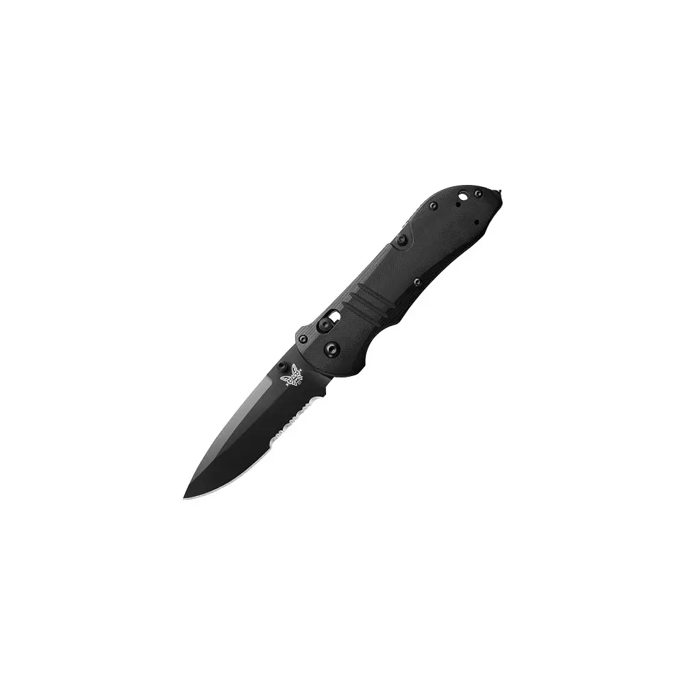 Benchmade 917SBK Tactical Triage Folding Knife in Balck