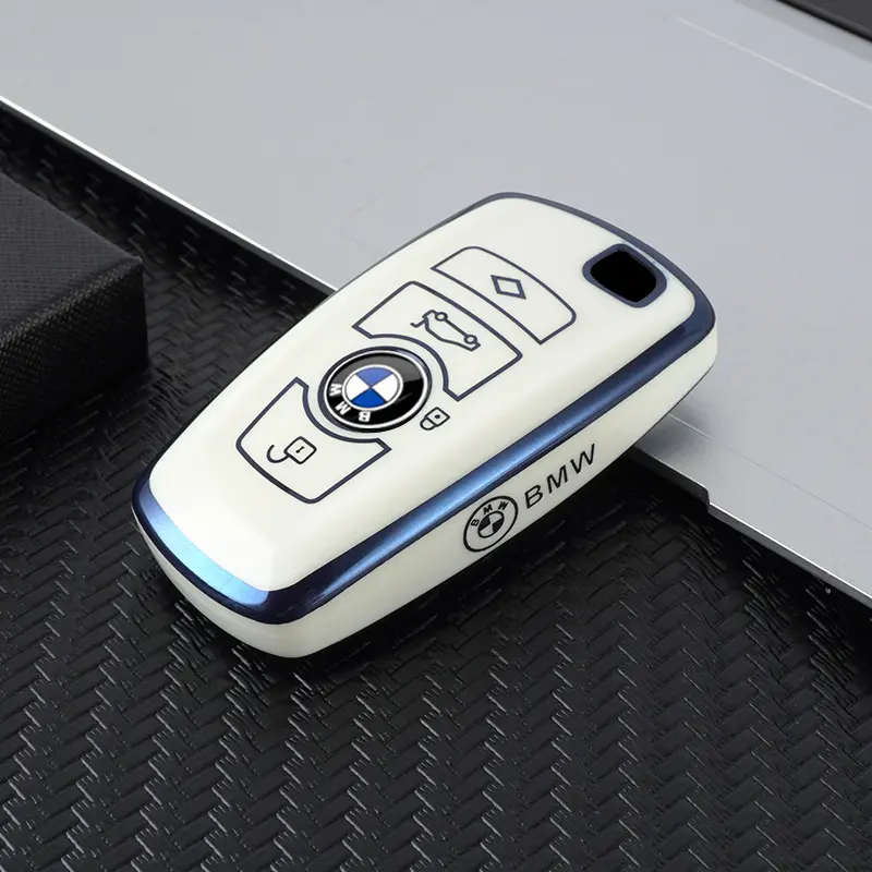 New Fashion Tpu Car Key Cover Case Car Key Protector Key Fob Shell Car Accessories for Bmw 530i 550i 320i 1 2 3 4 5 Series 118i 225i M240i F20 F21 F30 F31 F25 F01 F02