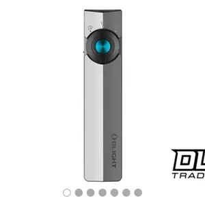 Olight ArkPro Class 3R, 4-In-1 EDC Flashlight, 1500 Lumen, Silver Graphite