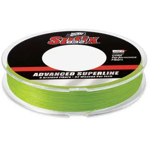 Sufix 832 Advanced Superline Neon Lime Green Braided Line - 300 Yard Filler Spool