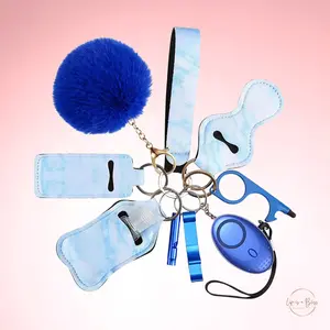 Woman's Fashion Keychain - 10 PCS and Gift Box