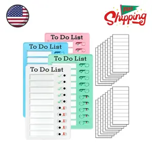 4 Pieces Chore Chart for Kids Multiple Kids - Sliding Routine Chart