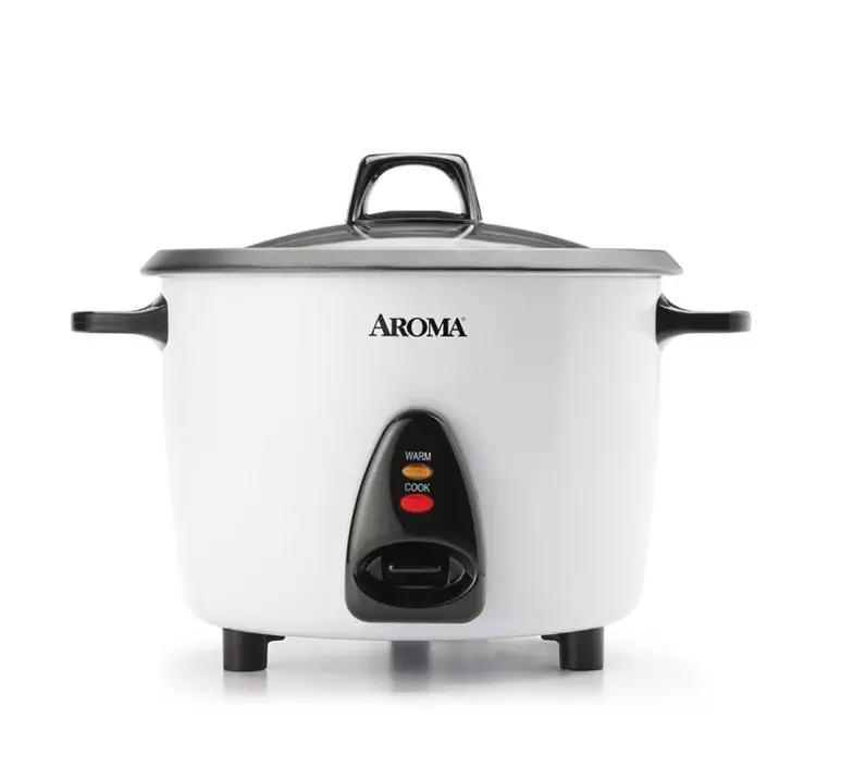 Aroma 20-Cup Dishwasher-Safe Rice Cooker & Steamer, 4-Piece Kitchen Appliance Accessory