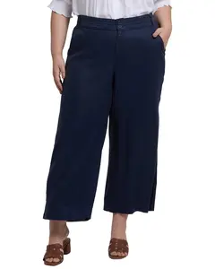 NYDJ Plus Waverly Oxford Navy Trouser Jean