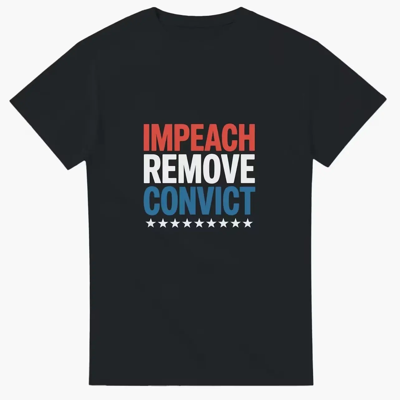Impeach Remove Convict Heavyweight Unisex Crewneck T-shirt 555