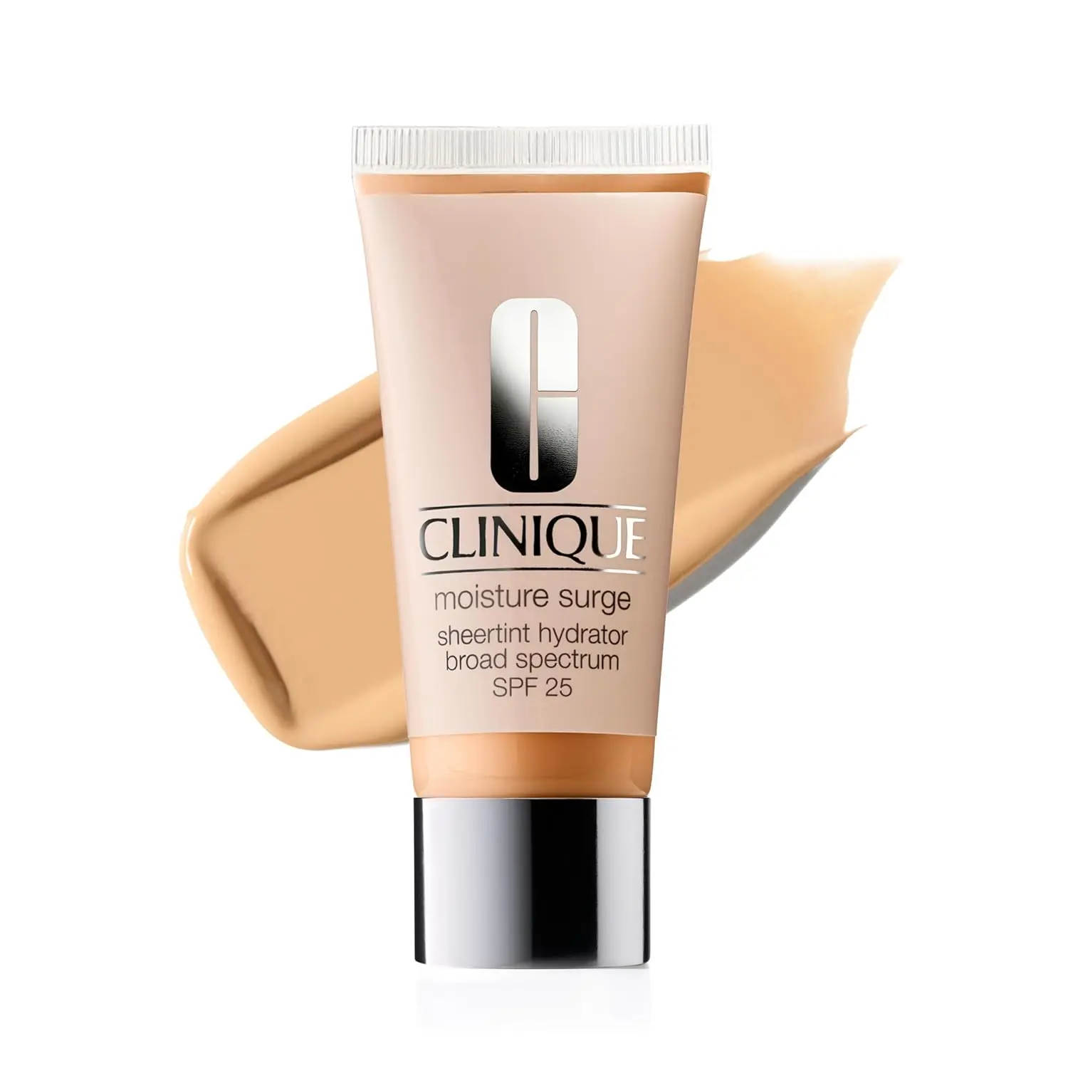 Clinique Moisture Surge Sheertint Hydrator Broad Spectrum SPF 25 |   Tinted Moisturizer With SPF, Hyaluronic Acid + Aloe Water |   Sheer Coverage, Natural Finish Skin Tint