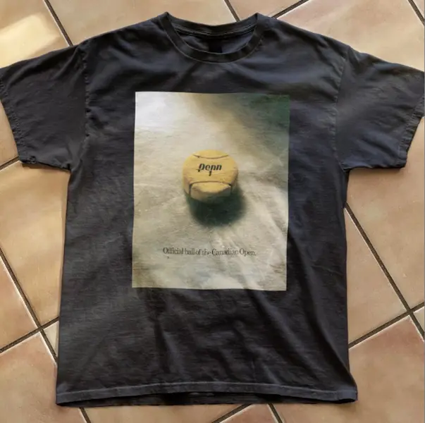 Penn official ball of the Canadian Open vintage print ad, ad campaign tee, Unisex T-Shirt, Gift For men Women Menswear Top Streetwear