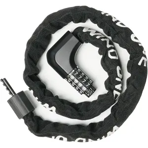 Heavy Duty Anti Theft Bike Chain Lock, 4 Digit Combination Bicycle Lock, 3.2 FT Security Resettable Keyless Chain Lock for Bike, E-Bike, Motorcycle, Scooter, Gate & Fence