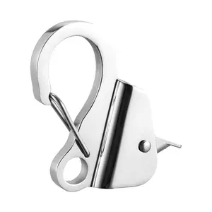VEVOR Boat Anchor Hook,  304 Stainless Steel Slide Anchor, Knotless Anchor System with Quick Release, Boat Anchor Hook Clips for 3/8" - 5/8" Boat Anchor Rope, Easy to Use, Holds 3700 LBS