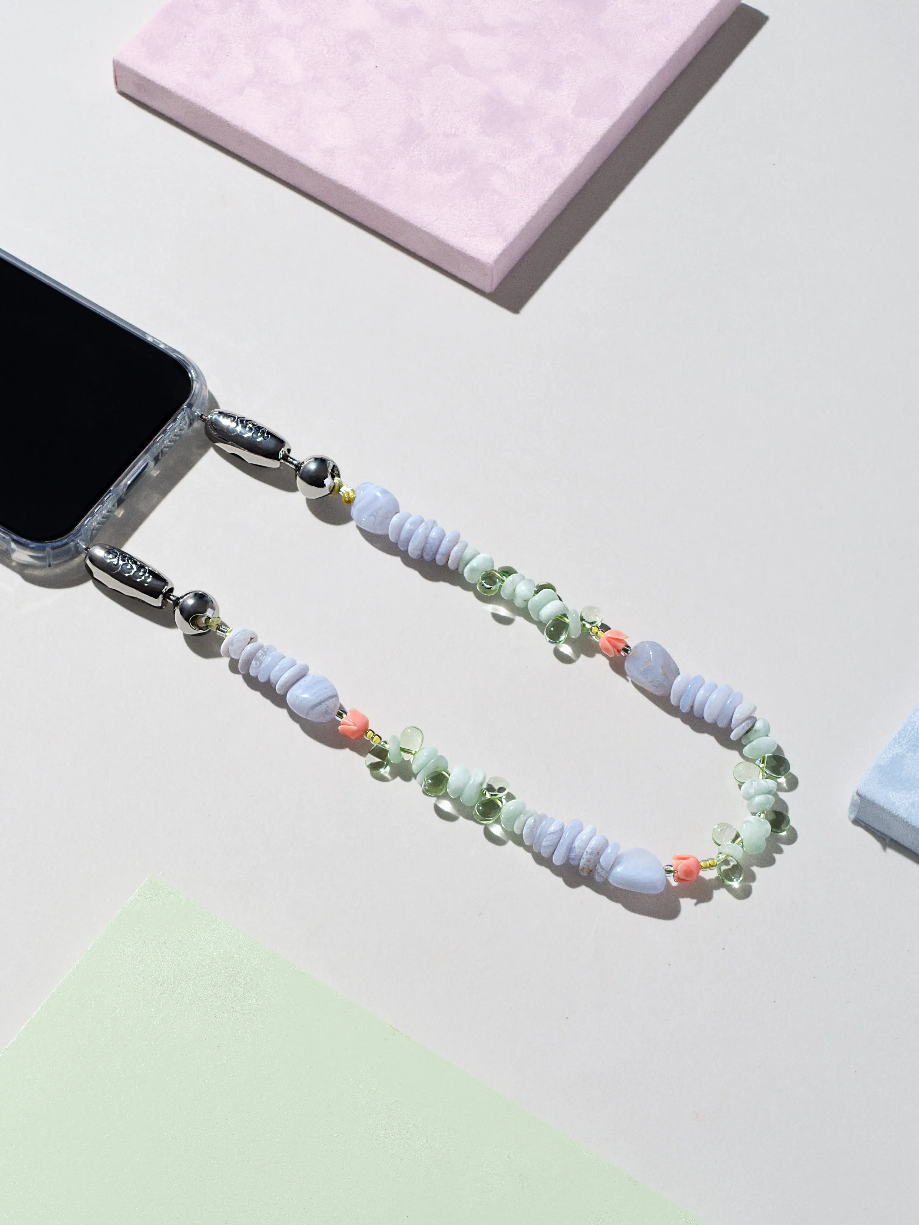 Three Rose Bud Wristlet